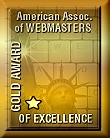 American Association of Webmasters Gold Award